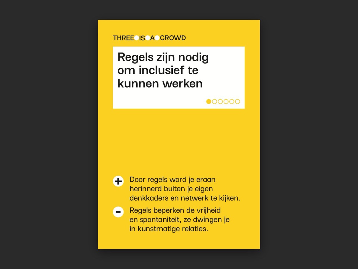 Eén van de kaarten